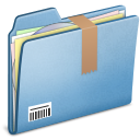 Blue Download alt icon